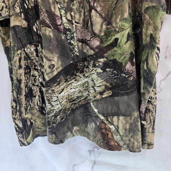 Game Winner T Shirt Mens XL Camo Break Up Country Woodland Short Sleeve Cotton - Picture 7 of 10